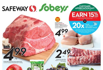 Sobeys (West) Flyer October 31 to November 6