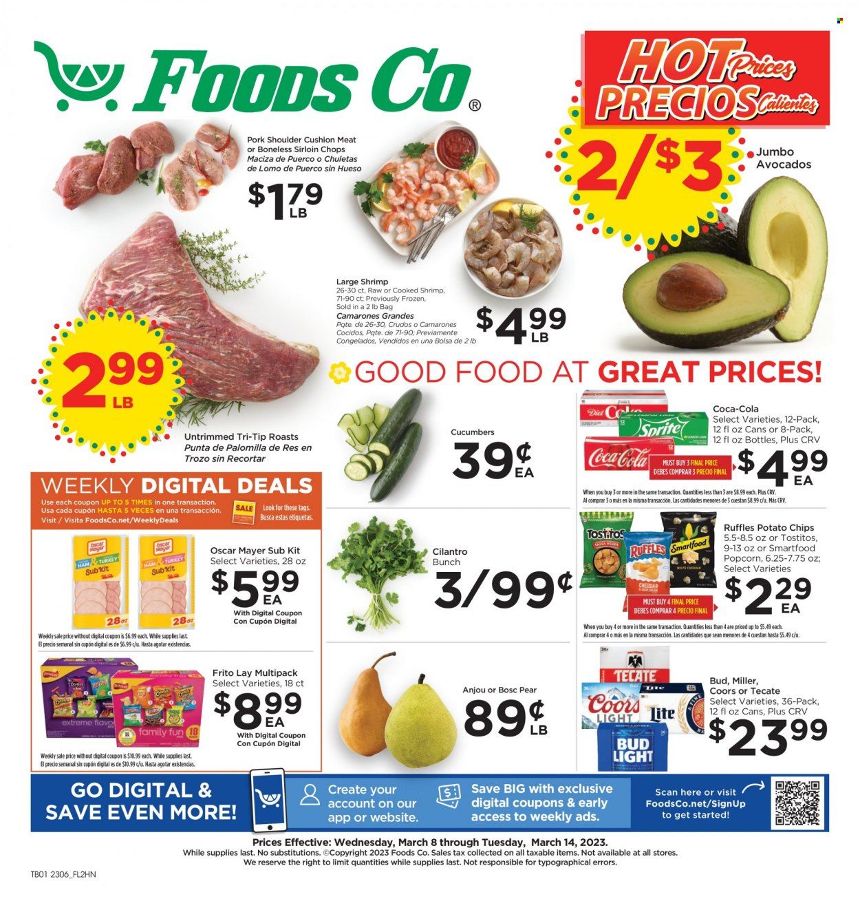 Foods Co (CA, OH, VA) Weekly Ad Flyer Specials March 8 to March 14, 2023