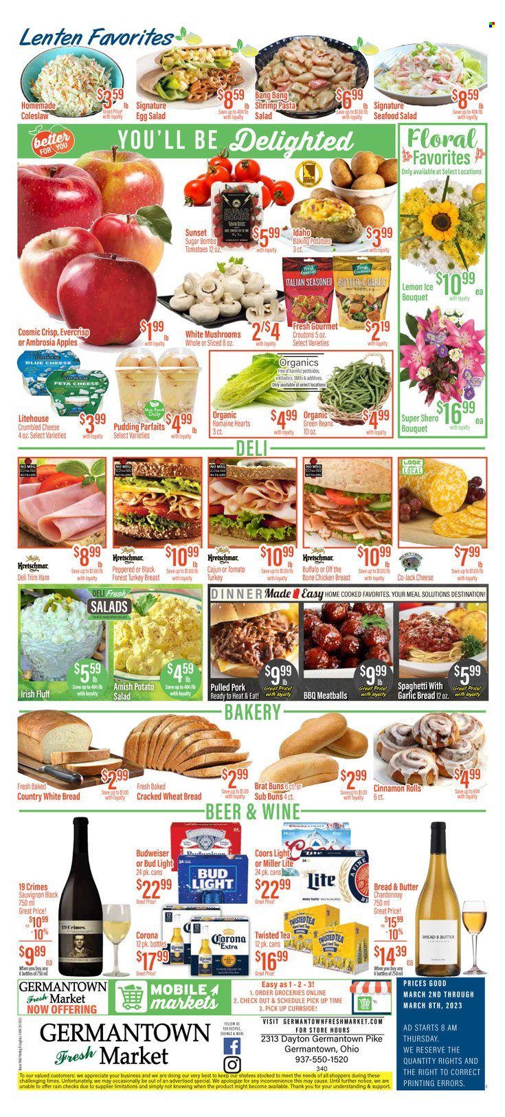 Germantown Fresh Market (OH) Weekly Ad Flyer Specials March 2 to March 8, 2023