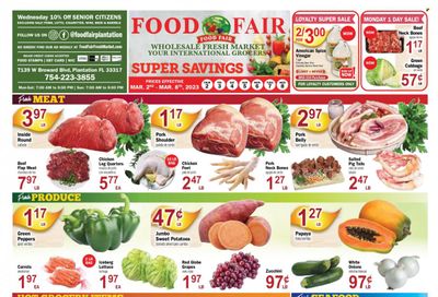 Food Fair Fresh Market (FL) Weekly Ad Flyer Specials March 2 to March 8, 2023