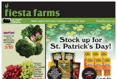 Fiesta Farms Flyer March 10 to 16
