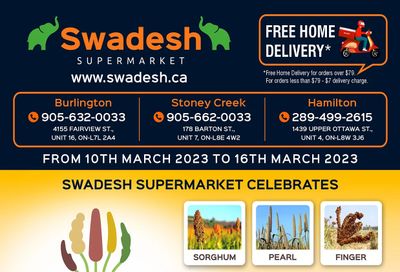 Swadesh Supermarket Flyer March 10 to 16