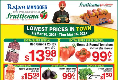 Fruiticana (Calgary) Flyer March 10 to 16