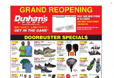 Dunham's Sports (OH) Weekly Ad Flyer Specials March 10 to March 16, 2023