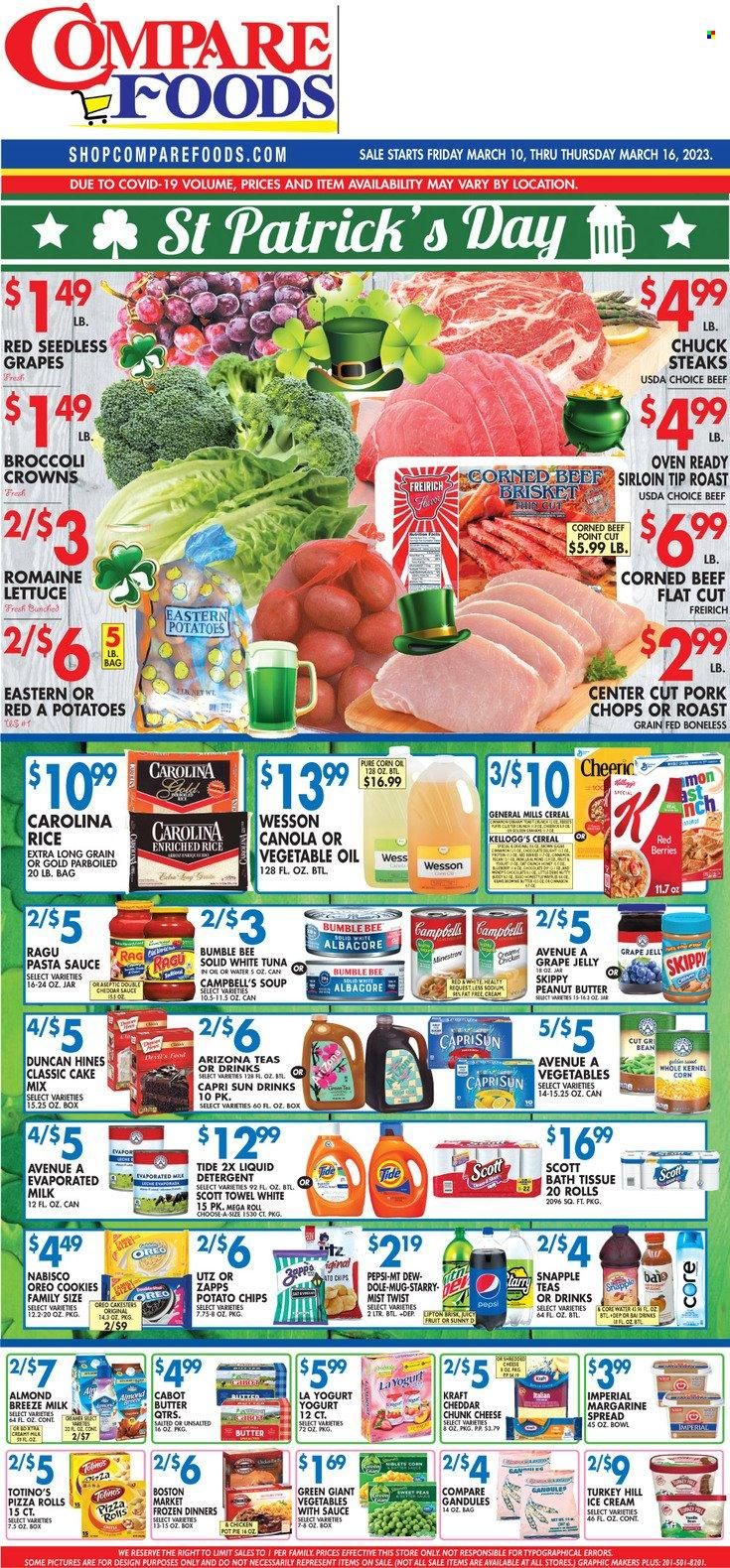 Compare Foods (CT, MD, NC, NJ, NY, RI) Weekly Ad Flyer Specials March 10 to March 16, 2023