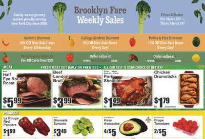 Brooklyn Fare (NY) Weekly Ad Flyer Specials March 10 to March 16, 2023
