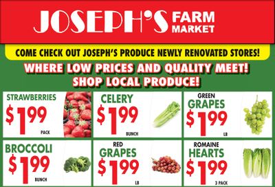 Joseph's Farm Market Flyer March 10 to 14