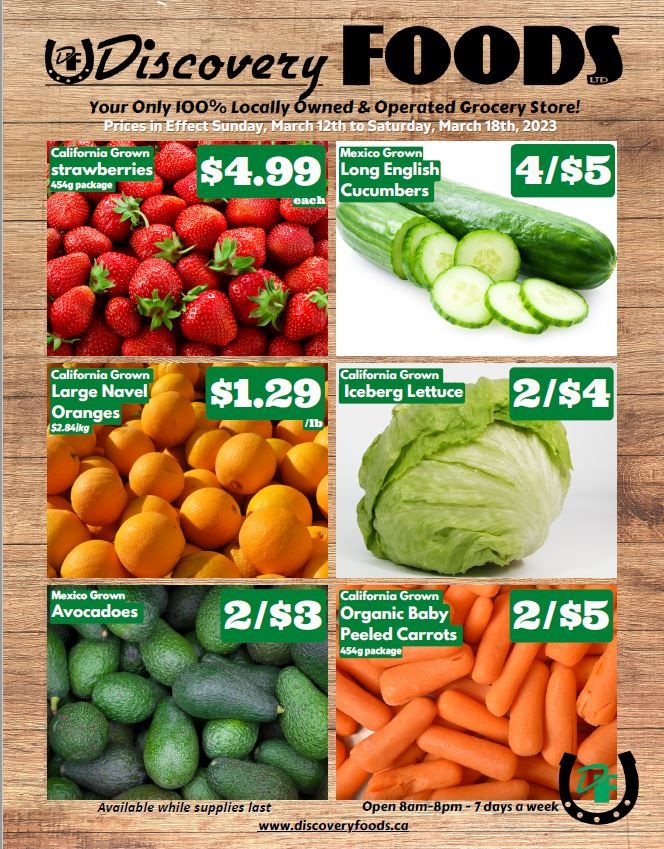 Discovery Foods Flyer March 12 to 18