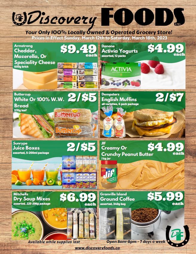 Discovery Foods Flyer March 12 to 18