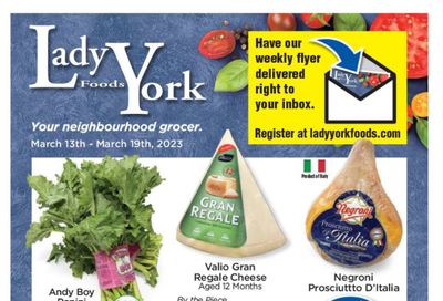 Lady York Foods Flyer March 13 to 19