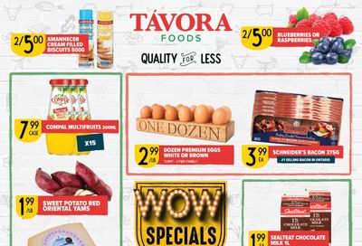 Tavora Foods Flyer March 13 to 19
