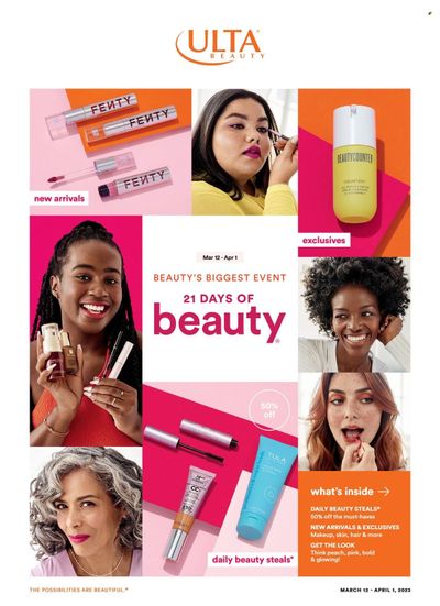 Ulta Beauty Weekly Ad Flyer Specials March 12 to April 1, 2023