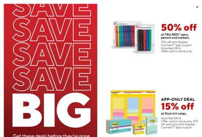 Staples Weekly Ad Flyer Specials March 12 to March 18, 2023