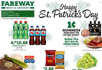 Fareway (IA) Weekly Ad Flyer Specials March 13 to March 18, 2023