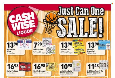 Cash Wise Liquor Only (MN) Weekly Ad Flyer Specials March 12 to March 18, 2023