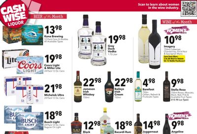 Cash Wise Liquor Only (MN) Weekly Ad Flyer Specials March 12 to March 18, 2023