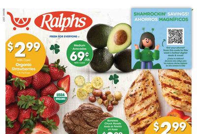 Ralphs (CA) Weekly Ad Flyer Specials March 15 to March 21, 2023
