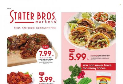 Stater Bros. (CA) Weekly Ad Flyer Specials March 15 to March 21, 2023