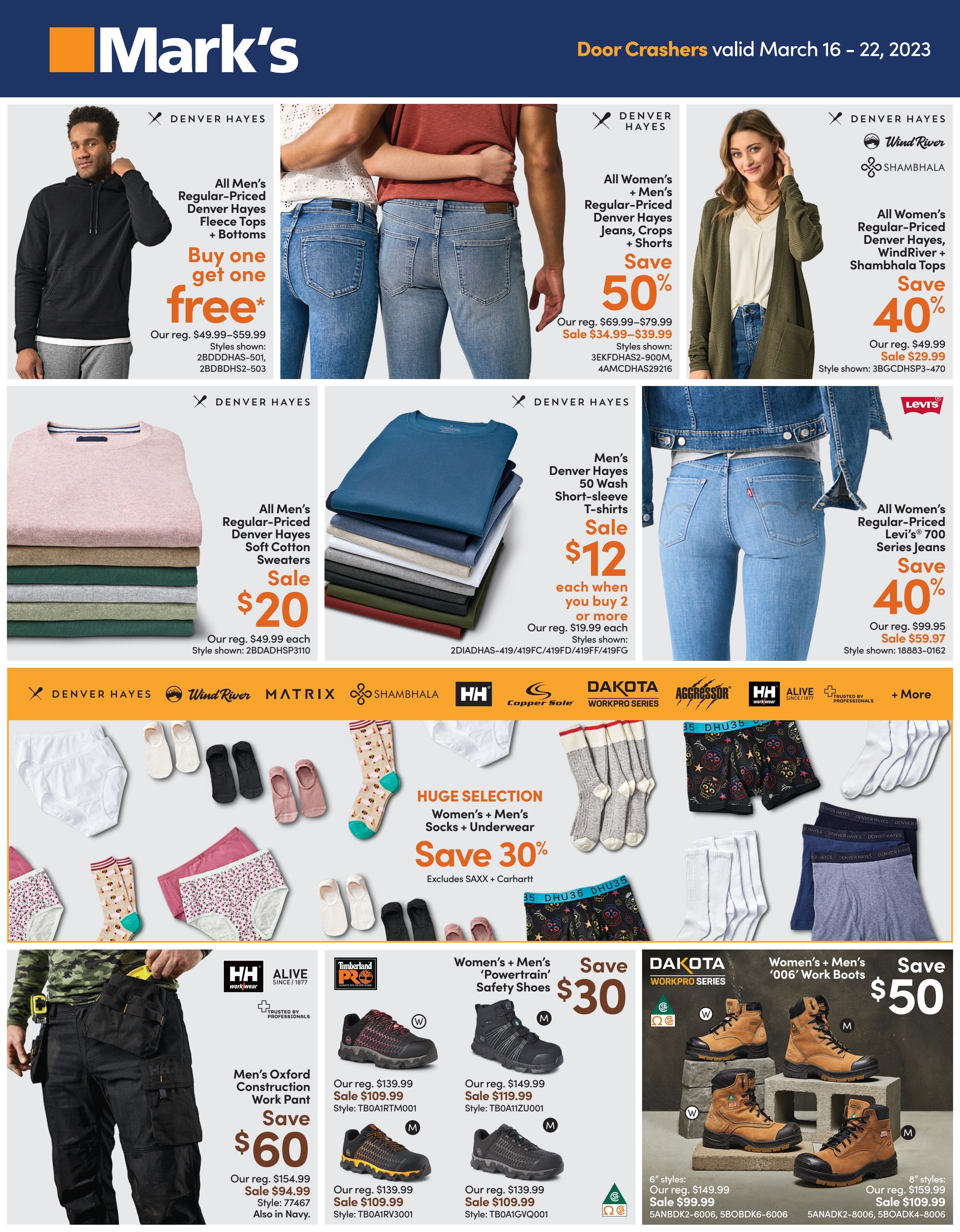 Mark's Flyer March 16 to 22