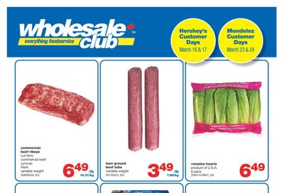 Wholesale Club (West) Flyer March 16 to April 5