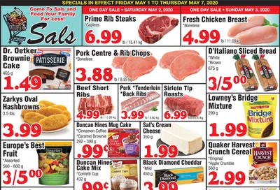 Sal's Grocery Flyer May 1 to 7