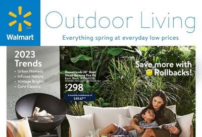 Walmart Outdoor Living Flyer March 16 to April 12