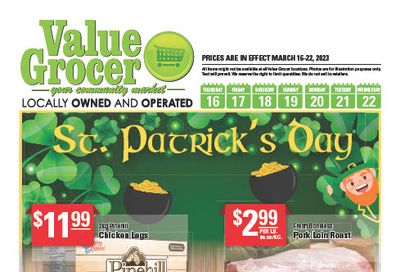 Value Grocer Flyer March 16 to 22