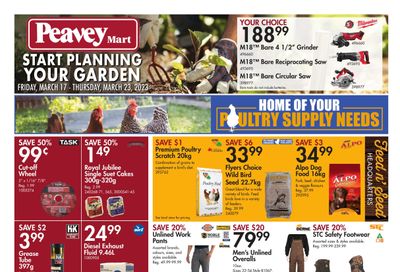 Peavey Mart Flyer March 17 to 23