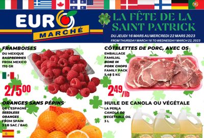 Euro Marche Flyer March 16 to 22