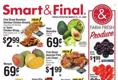 Smart & Final (CA) Weekly Ad Flyer Specials March 15 to March 21, 2023