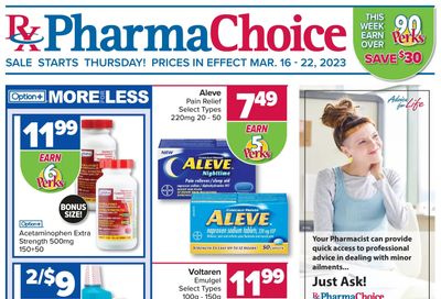 PharmaChoice Health Centre Flyer March 16 to 22