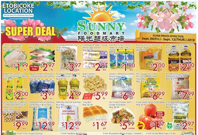 Sunny Foodmart (Etobicoke) Flyer September 6 to 12