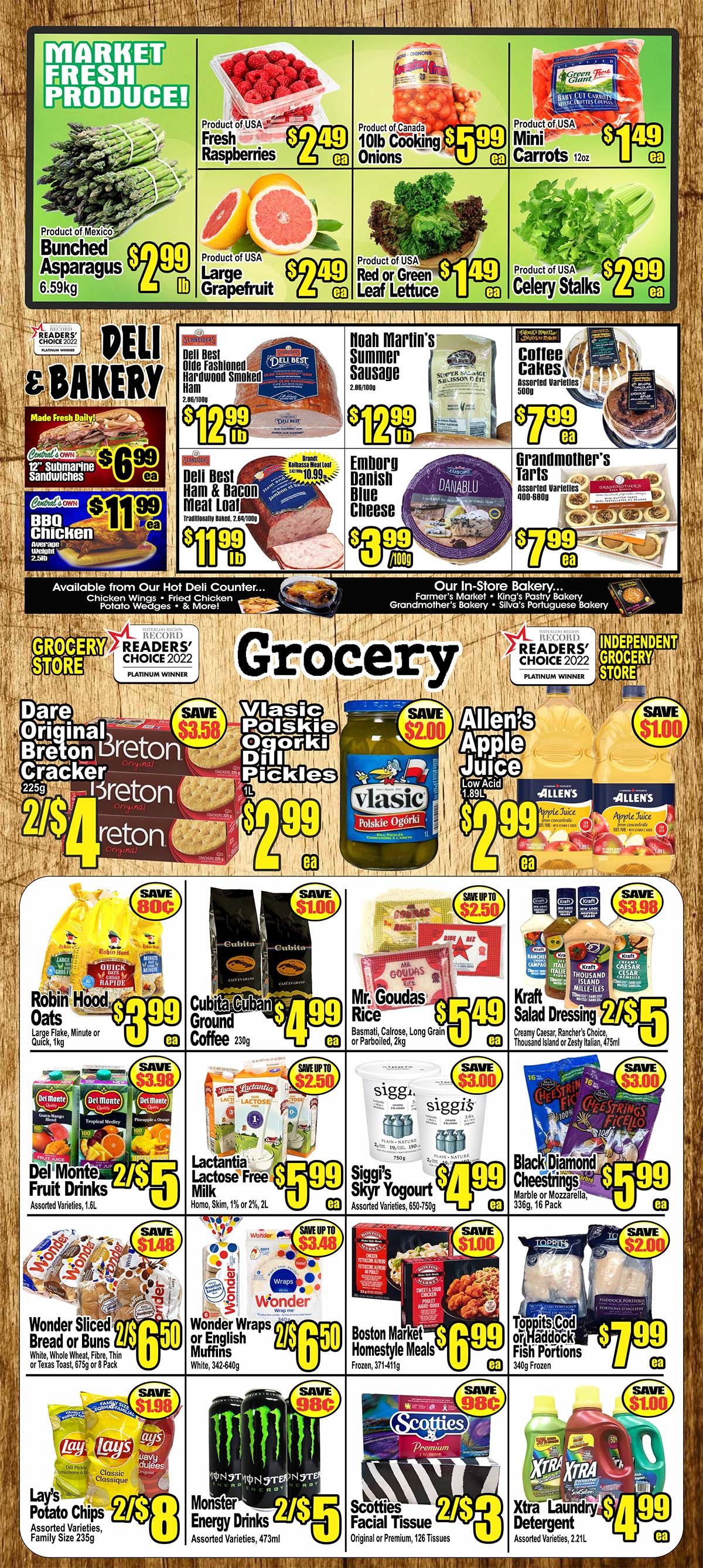 Central Fresh Market Flyer March 16 to 23