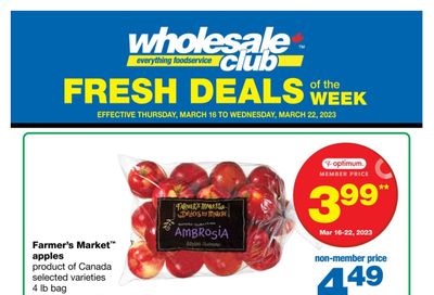 Wholesale Club (ON) Fresh Deals of the Week Flyer March 16 to 22