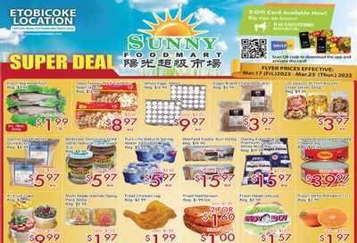 Sunny Foodmart (Etobicoke) Flyer March 17 to 23