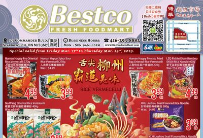 BestCo Food Mart (Scarborough) Flyer March 17 to 23