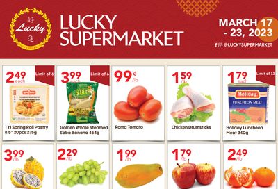 Lucky Supermarket (Winnipeg) Flyer March 17 to 23