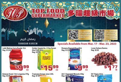 Top Food Supermarket Flyer March 17 to 23
