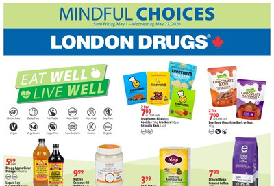 London Drugs Mindful Choices Flyer May 1 to 27