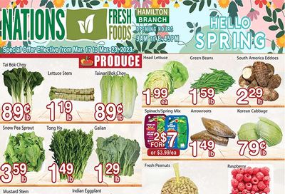 Nations Fresh Foods (Hamilton) Flyer March 17 to 23