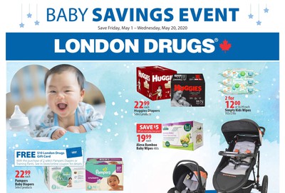 London Drugs Baby Savings Event Flyer May 1 to 20