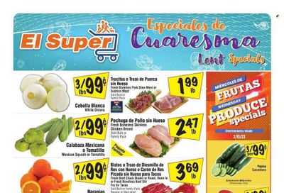 El Super (CA) Weekly Ad Flyer Specials March 15 to March 21, 2023