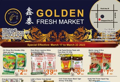 Golden Fresh Market Flyer March 17 to 23