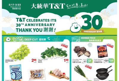 T&T Supermarket (Ottawa) Flyer March 17 to 23