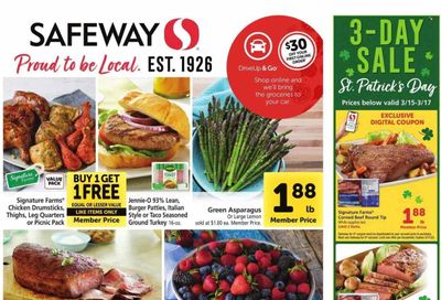 Safeway (CA) Weekly Ad Flyer Specials March 15 to March 21, 2023