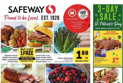 Safeway (CA) Weekly Ad Flyer Specials March 15 to March 21, 2023