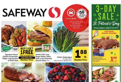 Safeway (NV) Weekly Ad Flyer Specials March 15 to March 21, 2023