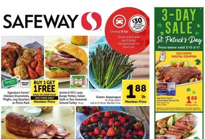 Safeway (NV) Weekly Ad Flyer Specials March 15 to March 21, 2023