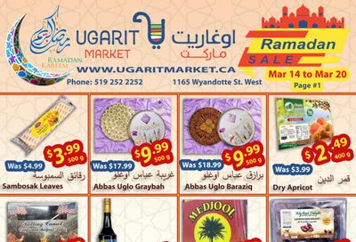 Ugarit Market Flyer March 14 to 20