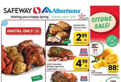 Safeway (WA) Weekly Ad Flyer Specials March 15 to March 21, 2023